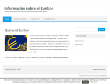 Tablet Screenshot of euribor.info